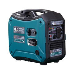 Könner & Söhnen German Portable Dual Fuel Inverter Generator 2000Watt, LPG/Gas