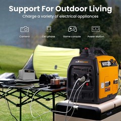 2.3KW Portable Inverter Generator Gasoline Powed Lightweight Parallel Ready