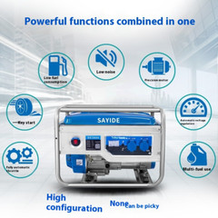 4000W Generator, Outdoor Power Equipment Home Backup Portable Generator
