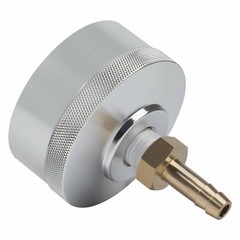 Aluminum Extended Run Fuel Gas Cap w/ Brass Hose For Yamaha EF2000is EF1000is