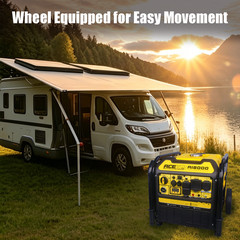 Aceup Energy 8000W Gas Inverter Generator 322cc Electric Start High Power Urgent