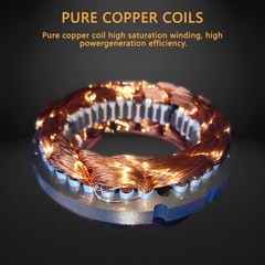 1000W Output 3Phase AC Permanent Magnet Generator With DC Electric Motor