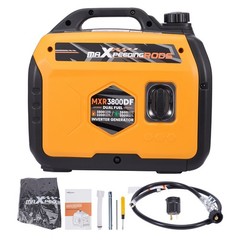 Gasoline LPG Dual Fuel Inverter Generator 3800W Peak 3200W Running for Campers