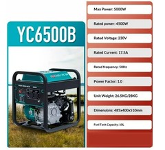 24V Parking Air Conditioner Gasoline Generator Cargo Vehicle Silent Generator