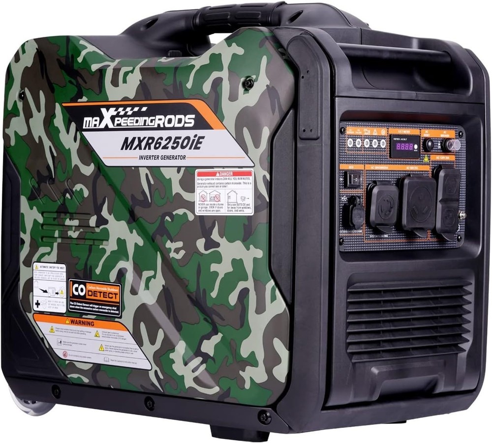 MXR6250iE 5500W Inverter Generator – Electric Start 120/240V RV Ready