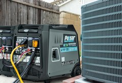 Pulsar 9500-W Quiet Portable TRI Fuel Inverter Generator Remote Start, CO Sensor