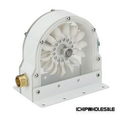 100W 50-2000RPM Pelton Hydro Generator Impulse Disc Iron-less Generator