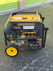 Firman Dual Power (gas or Propane). Used Twice. cover+connectors great condition