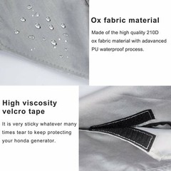 Generator Cover-Waterproof Dustproof Sunproof for Honda EU3000is & Predator 3500
