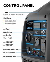 5KW Portable Inverter Generator Gasoline 4-Stroke 120V EPA For Construction Site
