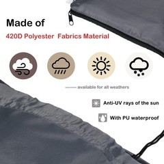 Waterproof Generator Cover w/ Storage Pocket for Honda Eu2000i Eu2200i Generator