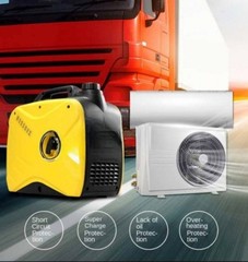 24V Parking Air Conditioner Automatic Gasoline Generator Remote Start DC Cargo