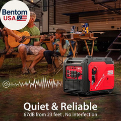 5000-Watt Portable Inverter Generator with Electric Start, CO Protect, Super Qui