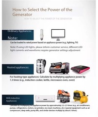 Small Diesel All-Copper Belt-Driven Generator, 3/5/6/8/10 KW, 220/380V, Gasoline