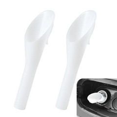 2PCS Fuel Filler Gas Tank Funnel Tube, 8U5Z17B068B Fuel Tank Filler Tube Neck