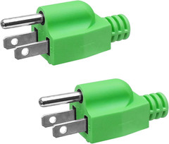 2 Pack Neutral Ground Bonding Plug for Portable Inverter Generator, Surge Protec