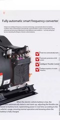 48V60V72V Fully Automatic Range Extender Generator Electric Tricycle Quadricycle