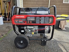 Craftsman 7000 Watt Portable Generator CMXGGAS030733 Electric Start CO Detection