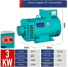 220/380V Diesel Generator Electric Start, Outdoor, High-Power Diesel Generator