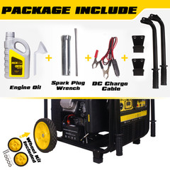Aceup Energy 8000W Gasoline Inverter Generator 322CC Electric & Recoil Start RV
