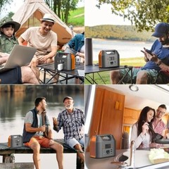 Portable Power Station – High-Capacity Generator with AC/DC/USB-C Outputs