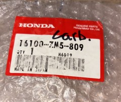 Honda 16100-ZM5-809 Carburetor OEM NOS