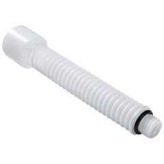 White Flexible Mess Free Oil Change Funnel Tube for Honda Inverter Generator