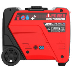 A-iPower GXS7600iRD – Dual Fuel, Remote Start Inverter Generator
