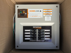Generac 30 Amp Upgradable Transfer Switch Panel 6852-1 Home Link Open Box