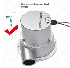 Hydraulic Generator 36W DC18V 2A Brushless DC/AC Hydraulic Pump Water Turbine