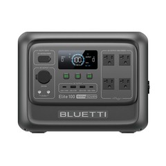 BLUETTI Elite 100 V2 1024Wh 1800W Portable Power Station Certified Refurbished