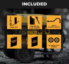 Firman 6700W / 8300W Portable Gas Generator