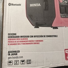 HONDA EU3200i Inverter Generator, Gasoline, Recoil Starter, 120V EU3200I