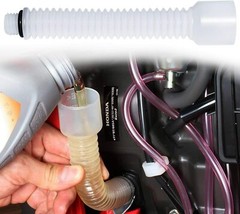 Flexible Mess Free Oil Change Funnel Tube Pipe for Honda Inverter Generator