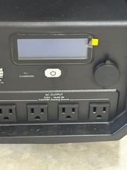 Duracell PowerSource 660 Quiet Portable Battery Powered Generator / Parts only
