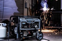 Pulsar 12000 Watt Portable Dual Fuel Propane/Gas Generator Electric Start G12KBN