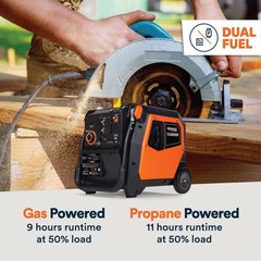 Generac Iq Series 5,200 Watt Dual Fuel 50-State Portable Inverter Generator