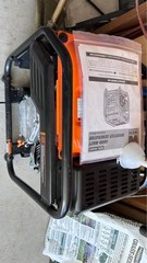 WEN GN400iM generator. Two 120V outlets and a 120V 30AMP RV outlet.