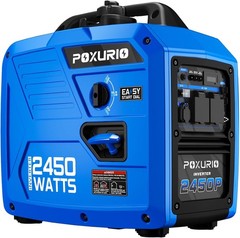 2450-Watt Portable Inverter Generator Home Use Super Quiet Small 120V Gas