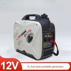 12V/24V Portable Parking Generator 7L Fuel Tank Hidden for Car Air Conditioner