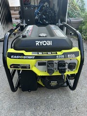 RYOBI Ry906500vnm GENERATOR EASY START 6500-8125 WATTS *PICKUP ONLY (PSH017736)