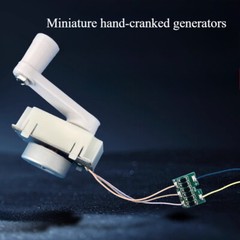 Micro Hand-cranked Generator Outdoor Emergency Mobile Phone Charging