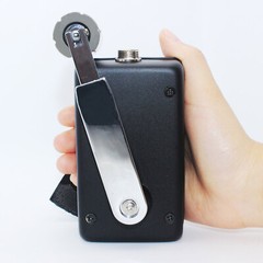 30W 28V Hand Crank Generator Professional Mute Emergency Charger f/ Phone PC tp1