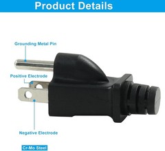 2 Pack Generator Grounding Plug, Neutral Ground Bonding Plug, Floating Neutral
