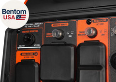 6800-Watt Dual Fuel Rv-Ready Electric Start Portable Inverter Generator with Fue