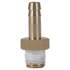 Silver Extended Run Gas Cap Adapter with Brass Hose for Yamaha EF2000is EF1000is