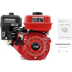 Gas Engine Motor 7.5HP 212CC 4-Stroke Gas Powered Engine with Air Cooling & Air
