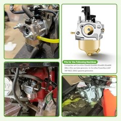 196CC 212CC Carburetor for DuroStar DS4000S DS4400 DS4400E DS4400S 208CC 6.5HP