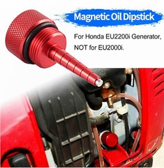 Magnetic Oil Dipstick For New Honda Generator EU2200i Aluminum Red