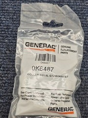 GENERAC 0K6487: COLLAR G21.9L G30 EXHAUST